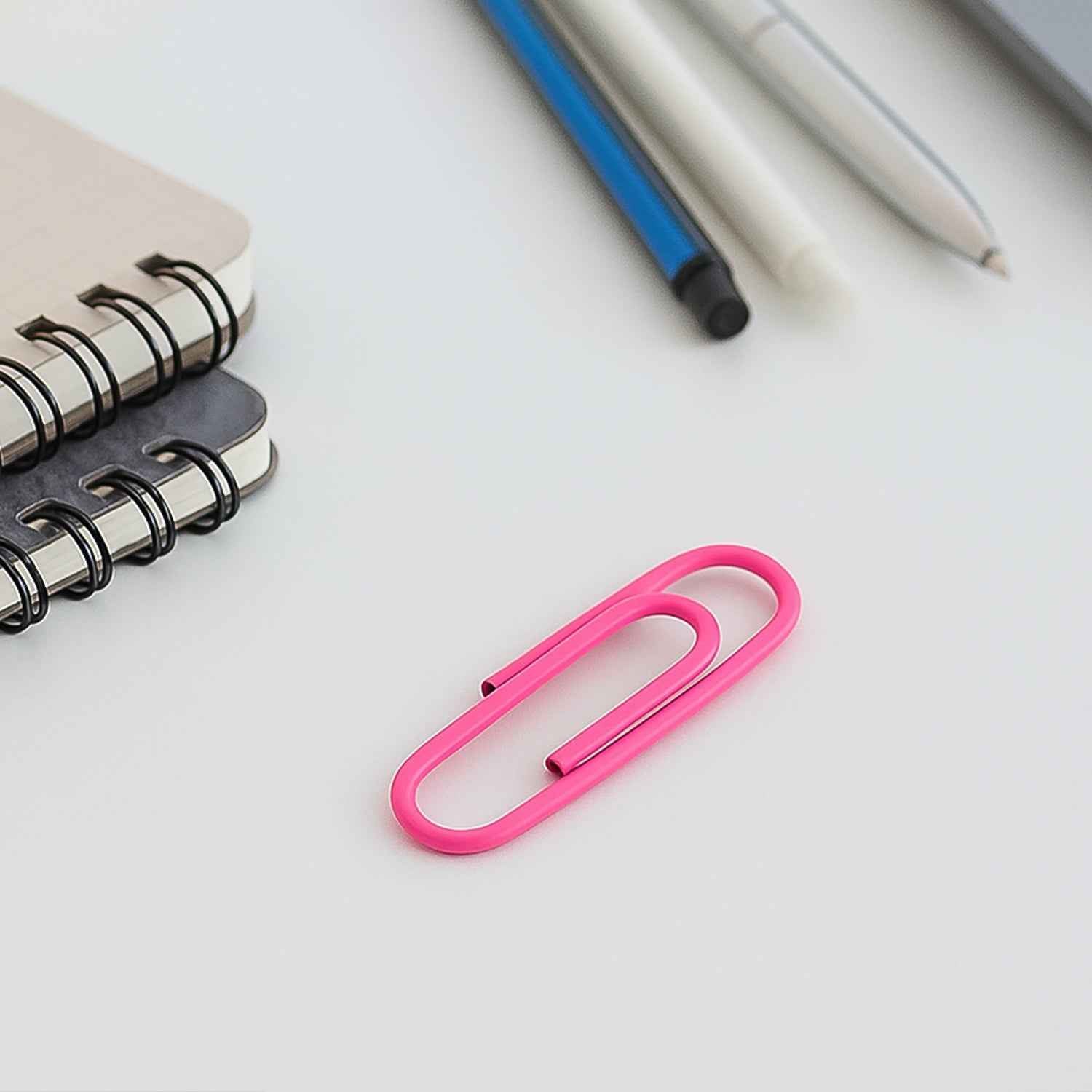 Vinyl-coated Paper Clips - (10 Pc  Set)