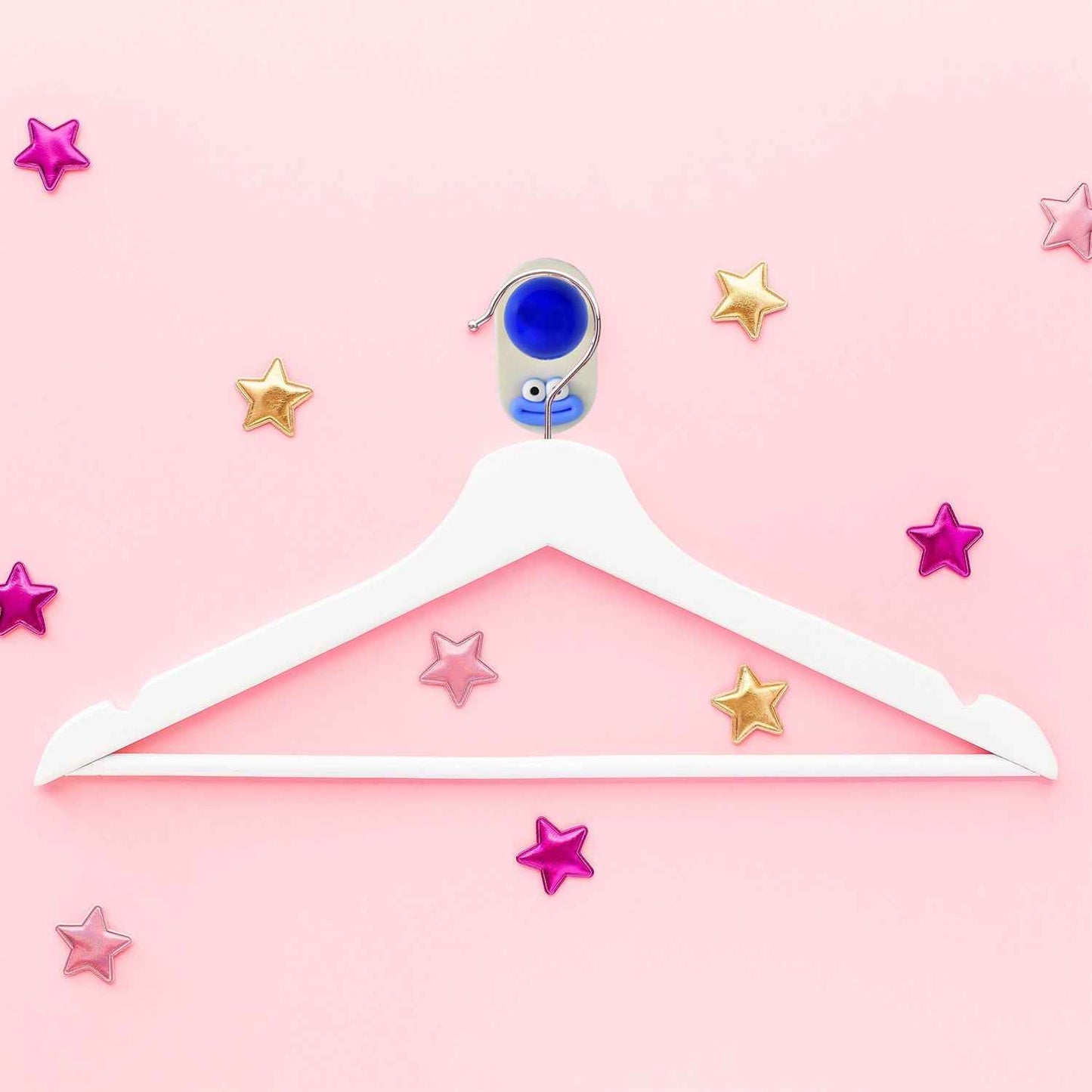 Cartoon Colorful Hooks Simple Ball Shape Hook Self-adhesive (1 Pc)