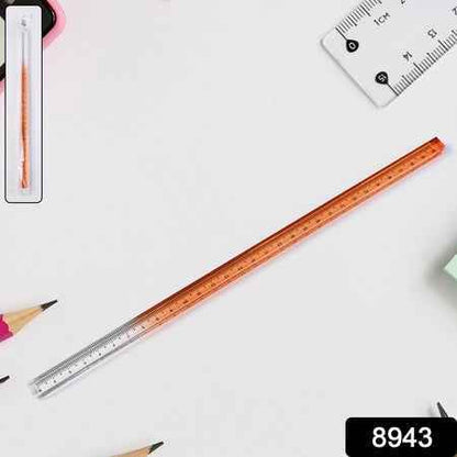Acrylic Rulers 30 Cm Lengths Set Of Colourful Rulers Set (1 Pc)