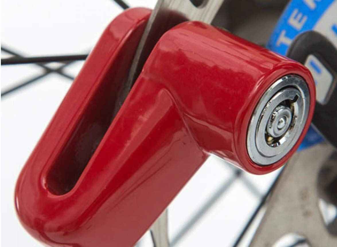 1514 Wheel Padlock Disc Lock Security For Motorcycles Scooters Bikes
