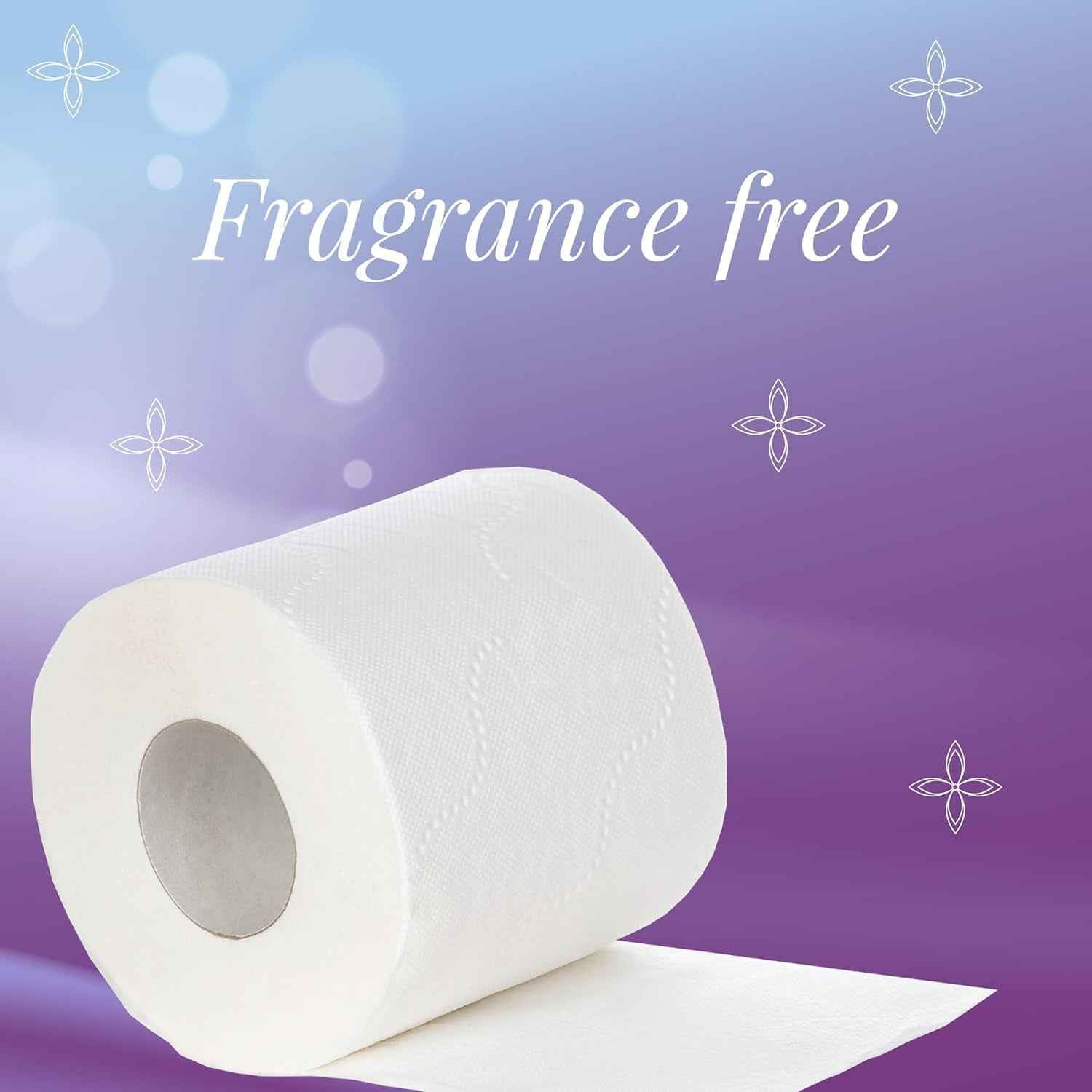 Toilet Tissue Rolls  Soft Embossed Bathroom Tissue 220 Sheets  10 Rolls