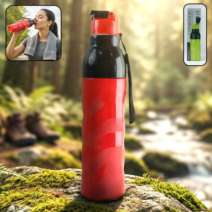 Plastic 1000 Ml Approx Sports Water Bottle (1 Pc) - BeSh Deals®