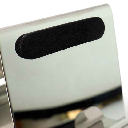 Stainless Steel Universal Mobile  Tablet Stand Holder - (1 Pc)