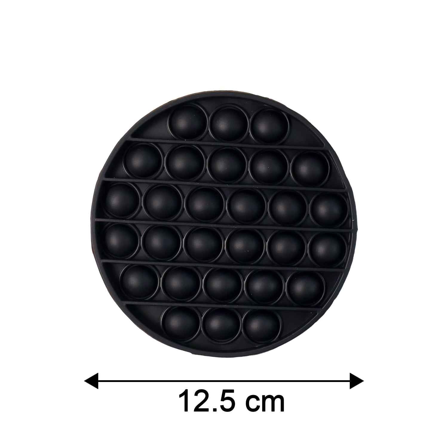 Premium Round Shape Silicone Pop It Fidget Toy (1 Pc)