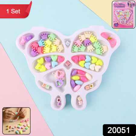 Diy Fashion Beading Jewellery Making Kit (1 Set)