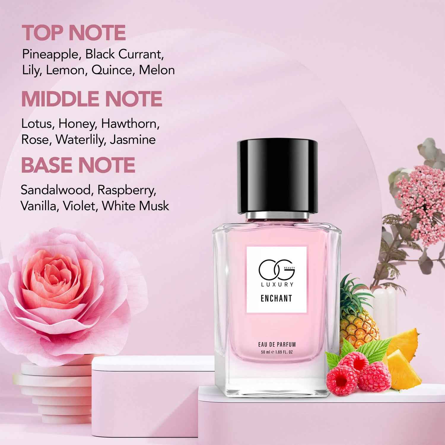 Og Luxury Enchant Eau De Parfum (50 Ml  1 Pc)