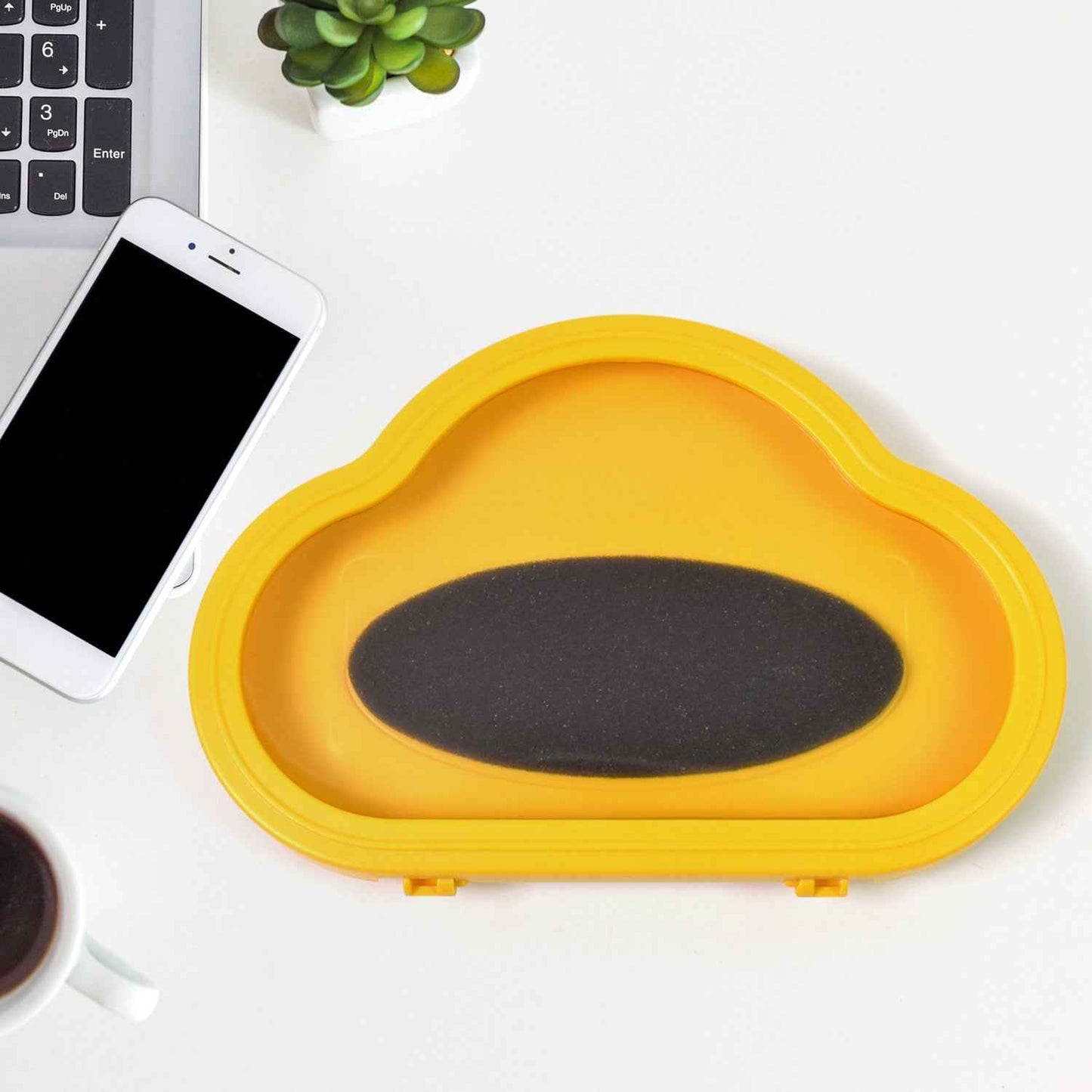 Smartphone  Mobile Stand Waterproof Case Smartphone Stand Case (1 Pc  Yelllow Colour)