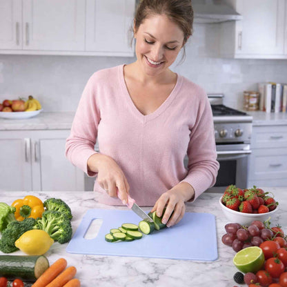 3 In 1 Multipurpose Kitchen Fruit  Vegetable Cutting Board Set