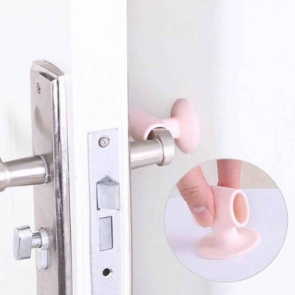 1442 Door Stopper Mini Anti-collision Silicone Door Handle Crash Pad