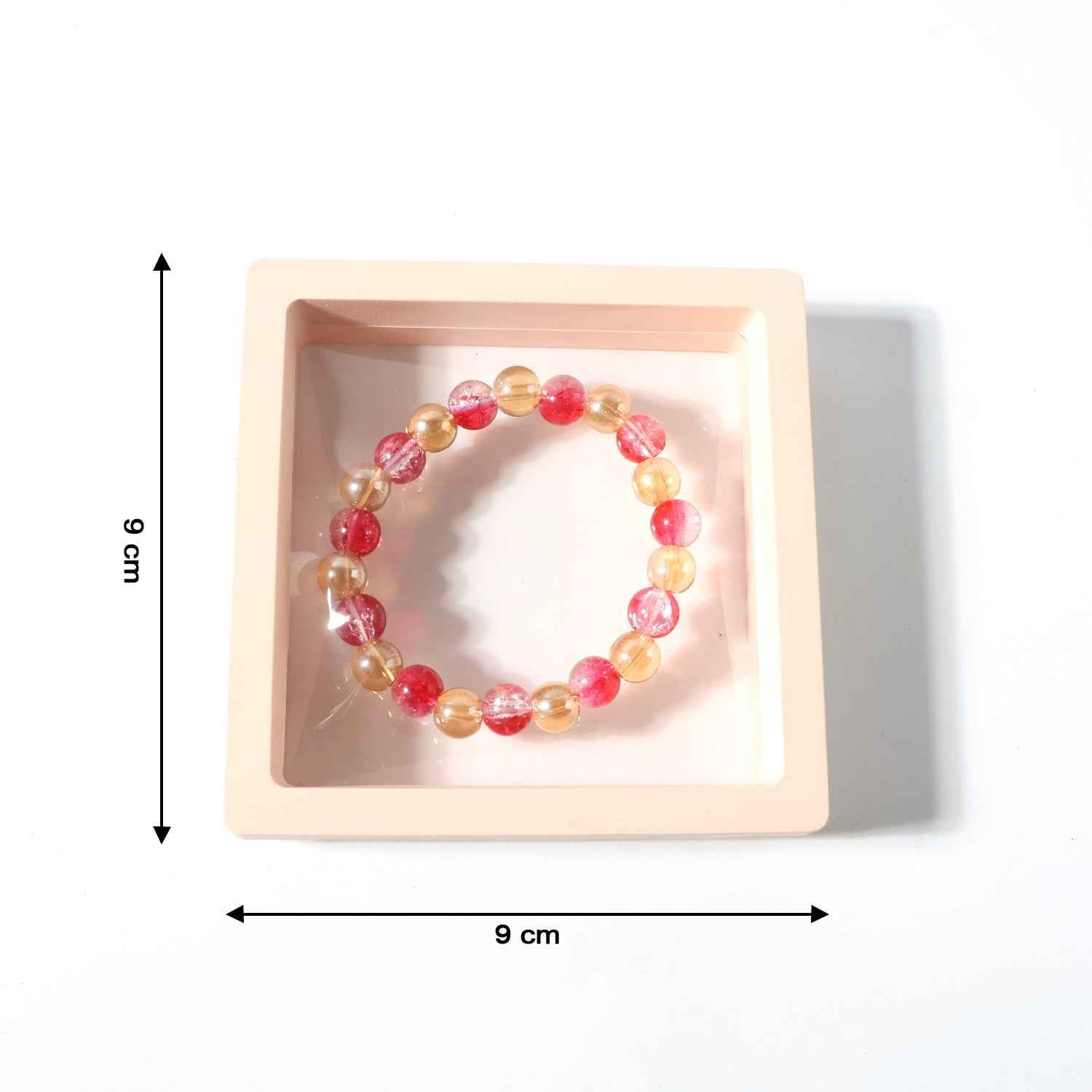 Elegant Beaded Stretch Bracelet (1 Pc)
