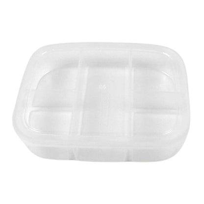 Plastic 5- Compartment Excellent Container Reusable Lunch Box (1 Pc)
