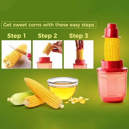Supermom Corn Cutter With Steel Blades (1 Pc)