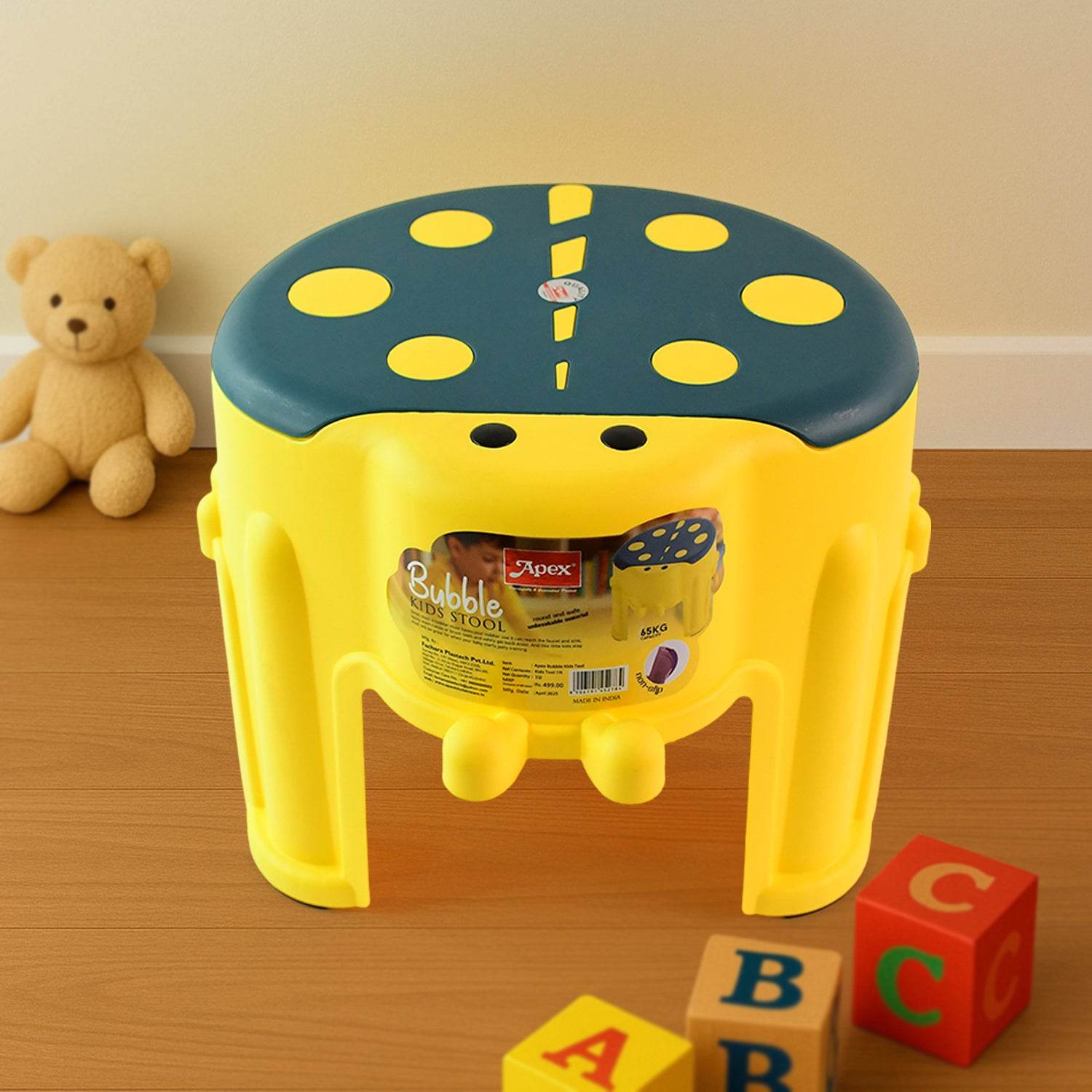 Apex Bubble Kids Stool  Durable Plastic Step Stool For Kids  (1 Pc) - Best Deals at BeSh Deals®
