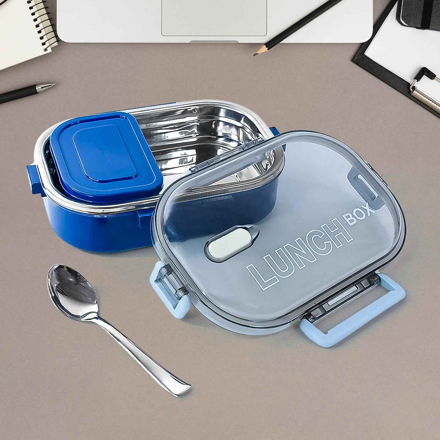 Home Chef Premium Airtight Steel Lunch Box