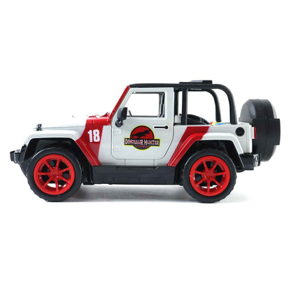 Kids Dinosaur Hunter Off-road Friction Powered Toy Jeep Car (1 Pc)