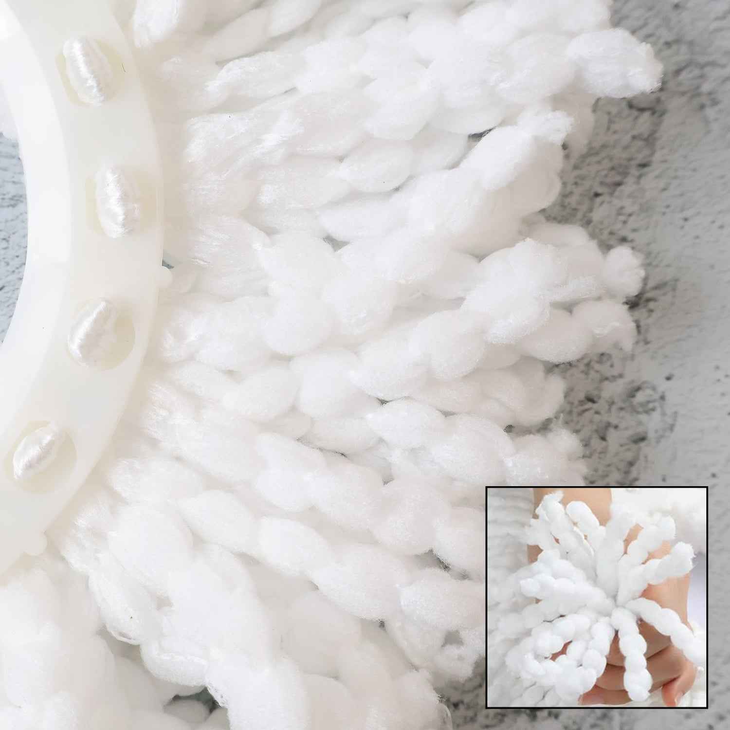 Microfiber Spin Mop Refill Head 360 Rotating Mop (1 Pc)