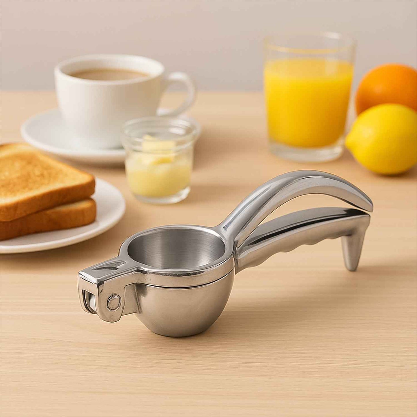 Supermom Aluminum Lemon Squeezer (1 Pc) - BeSh Deals®