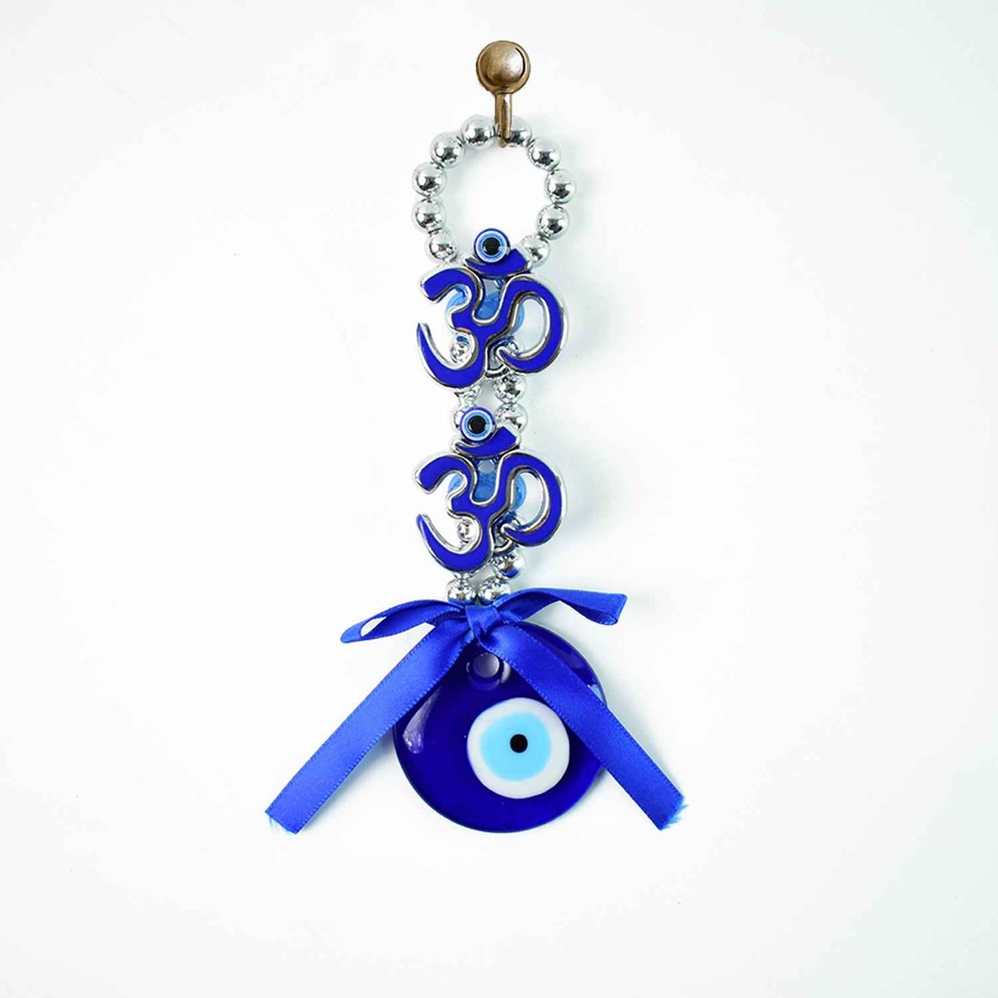 Decorative Double Om Symbol Evil Eye Hanging (1 Pc)