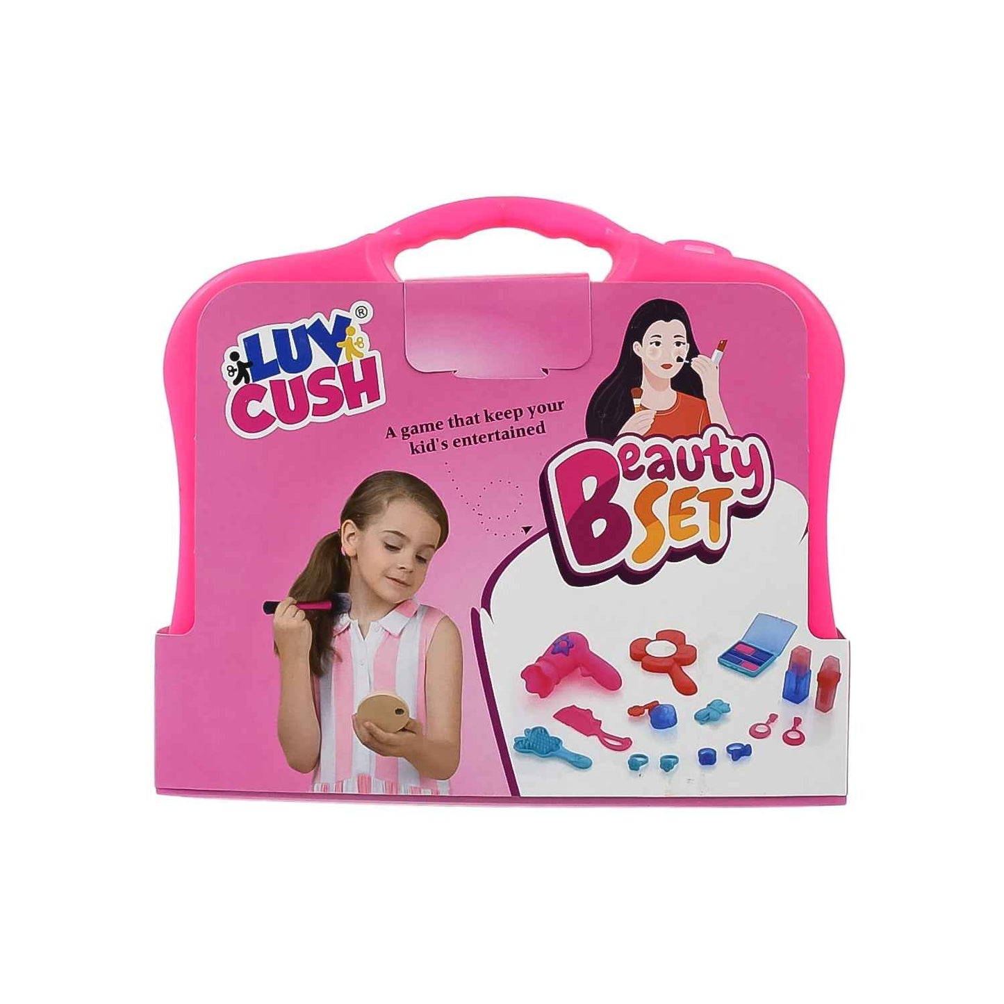Briefcase Beauty Toy Beauty Set With (Approx 22 Pcs Set)