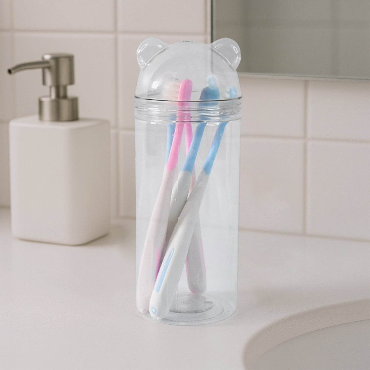 Multipurpose Travel-friendly Toothbrush Holder With 4 Soft Bristle Toothbrushes - Best Deals at BeSh Deals®