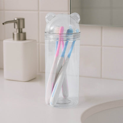 Multipurpose Travel-friendly Toothbrush Holder With 4 Soft Bristle Toothbrushes - Best Deals at BeSh Deals®