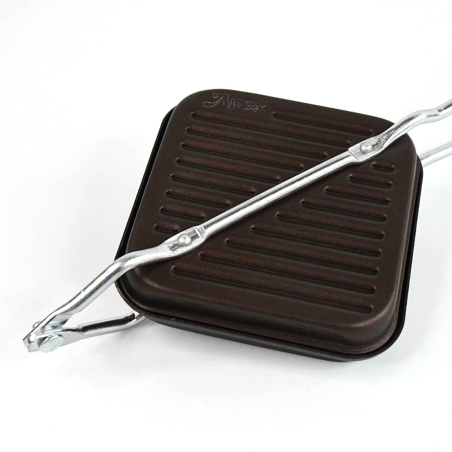 Apex Heavy Gauge Aluminium Grill Sandwich Toaster