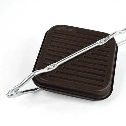 Apex Heavy Gauge Aluminium Grill Sandwich Toaster