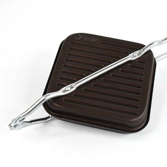 Apex Heavy Gauge Aluminium Grill Sandwich Toaster