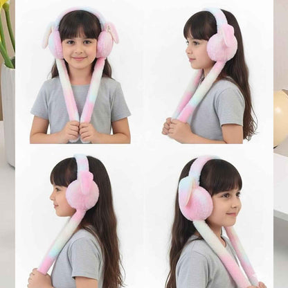 Soft Plush Winter Earmuffs For Kids (1 Pc)