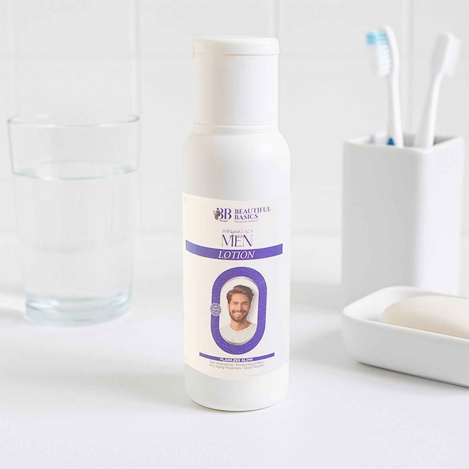 Beautiful Basics Mens Simple Bleach Cream Kit (1 Set)