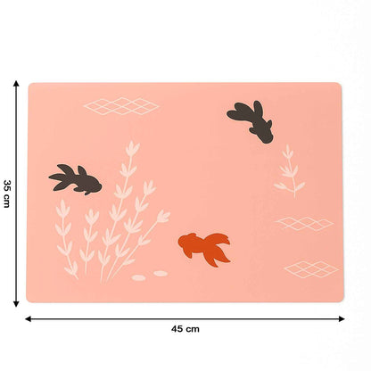 Decorative Dining Table Placemats With Elegant Design (4 Pc  45x35 Cm)
