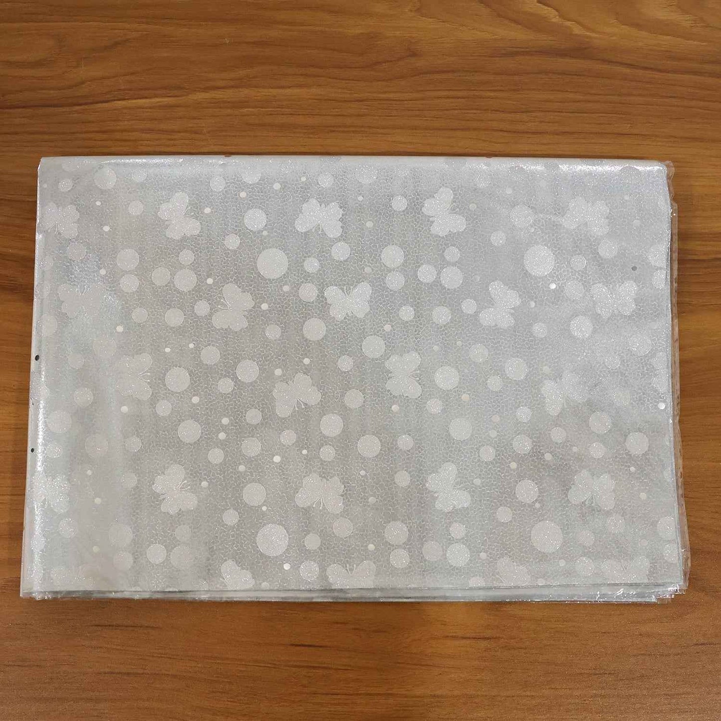 Decorative Silver Gift Wrapping Paper Sheets (1 Packet Approx 20 Pcs)