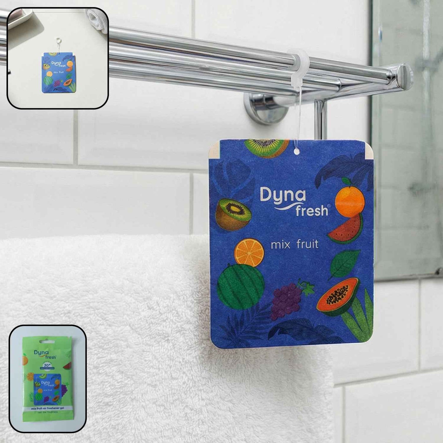 Mix Fruit Hanging Air Freshener Gel (1 Pc 10gm)
