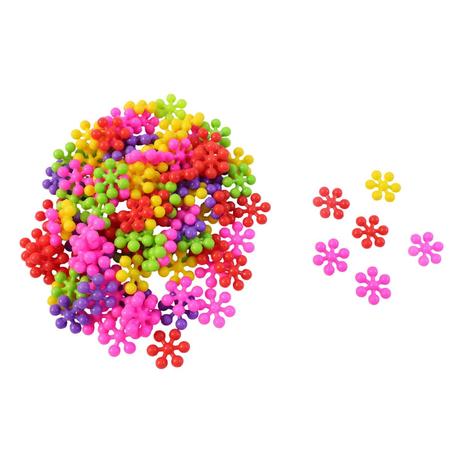 Diy Building Blocks Toy For Kids  Colourful Creative Puzzle (1 Set)
