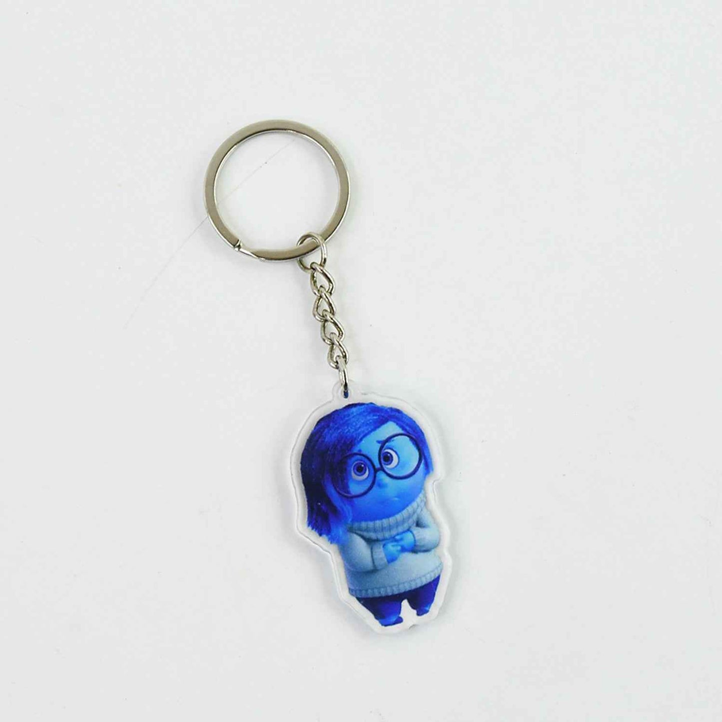 Cartoon Character-themed Acrylic Keychain (1 Pc)