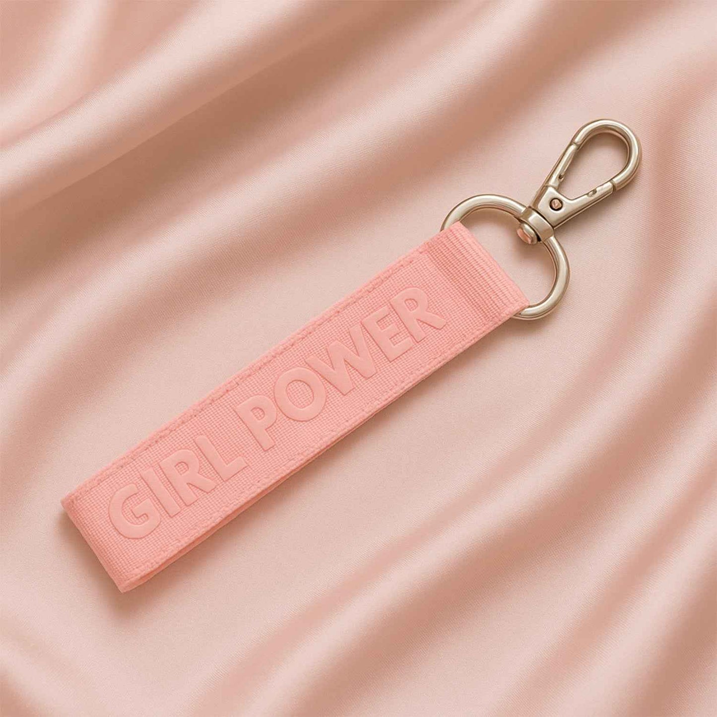 Fabric Ribbon Keychain (1 Pc Mix Color)