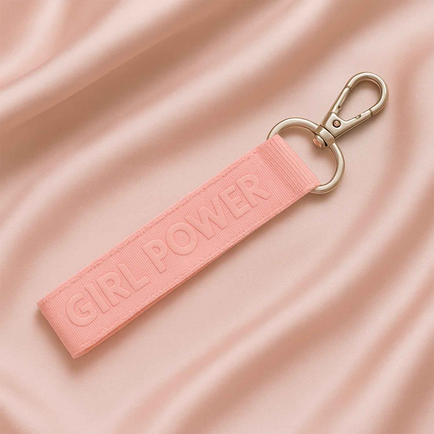 Fabric Ribbon Keychain (1 Pc Mix Color)
