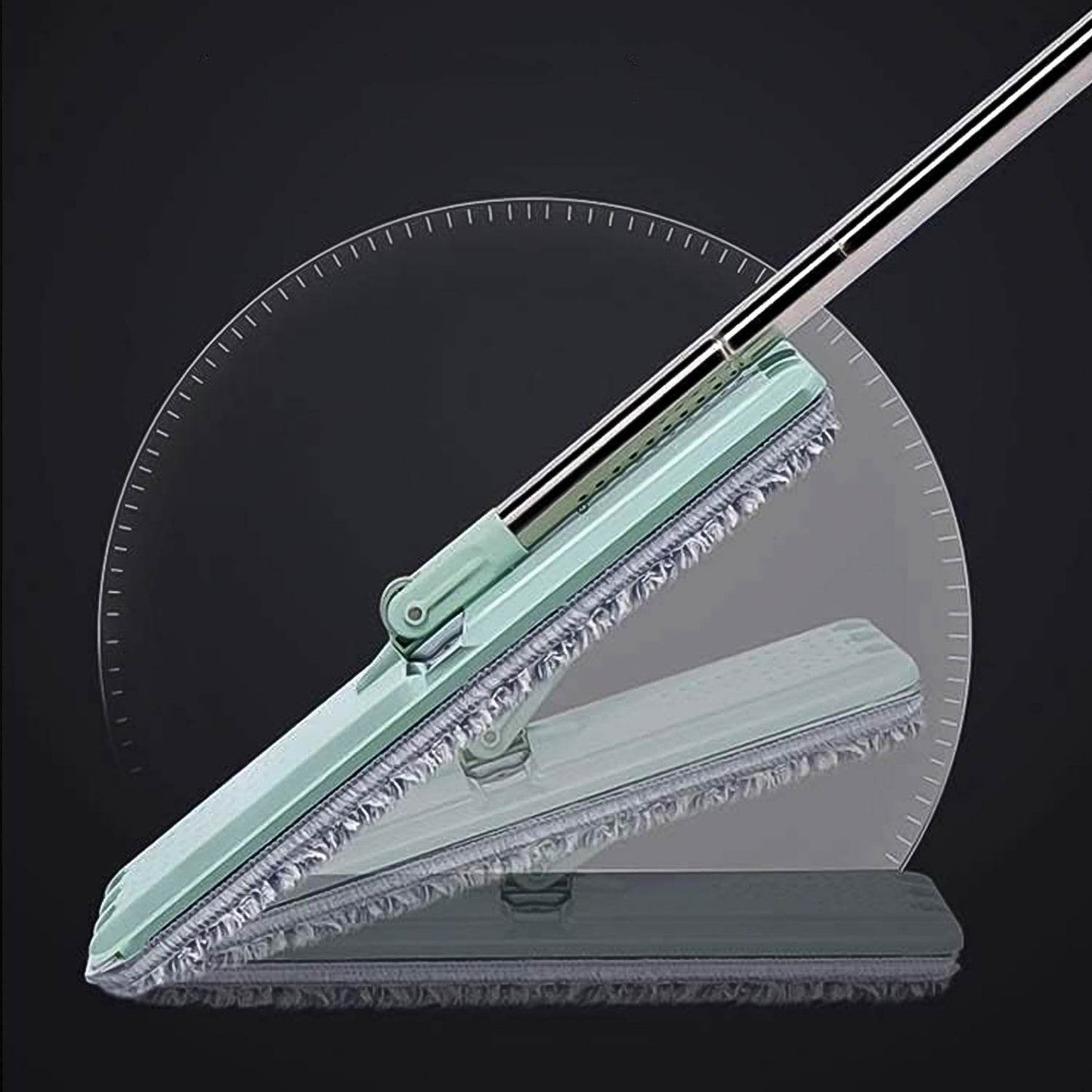 1142 Scratch Cleaning Mop With 2 In 1 Self Clean Wash Dry Hands Free Flat Mop - Best Deals at BeSh Deals®