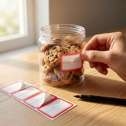 Writable Label Stickers  50 Sheets