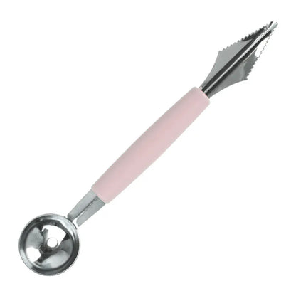 Multifunctional Stainless Steel Fruit Vegetable Pattern Carving Knife Peeler Corer Spherical Dig Ball Scoop Garnishing Dig Ball Spoon Kit. - BeSh Deals®