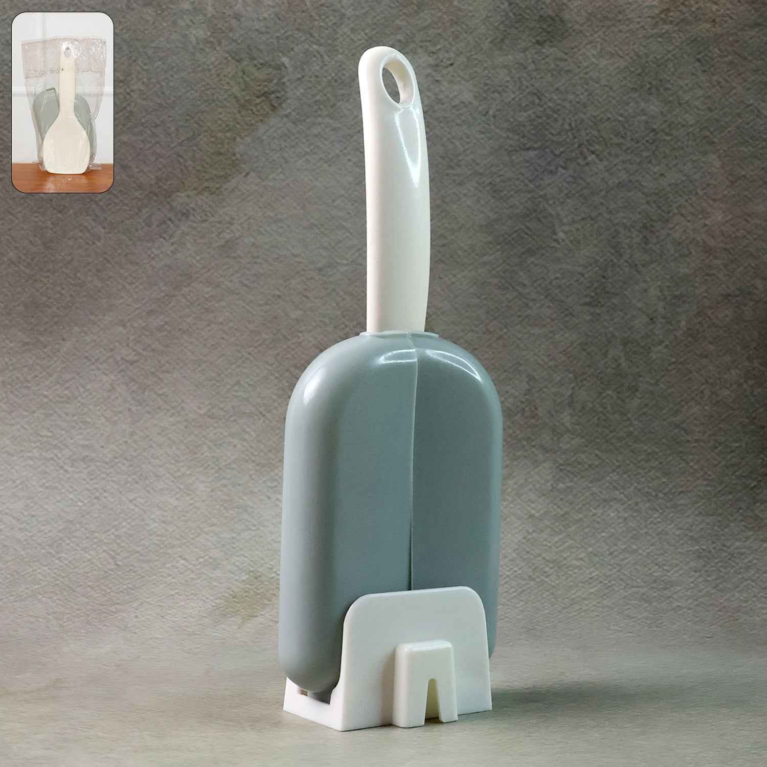 Automatic Open Close Kitchen Rice Spoon Holder With Dust Cover - BeSh Deals®