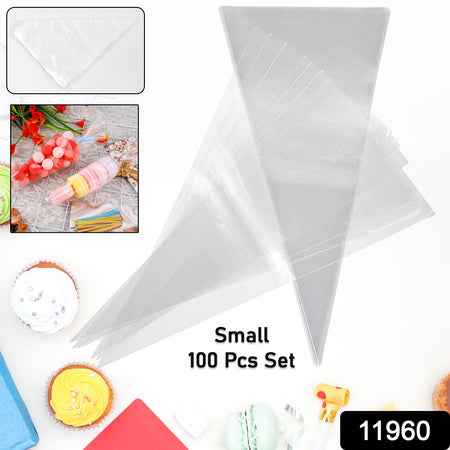 Disposable Piping Bags (100 Pcs Set  Small)