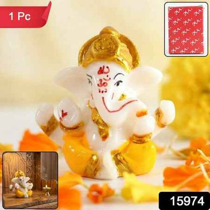 Divine Lord Ganesha Decorative Idol (1 Pc)