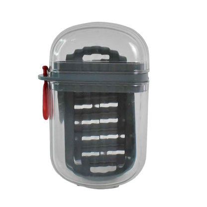 Multipurpose Soap Box Holder With Transparent Dust-proof Lid Sabudani (1 Pc)